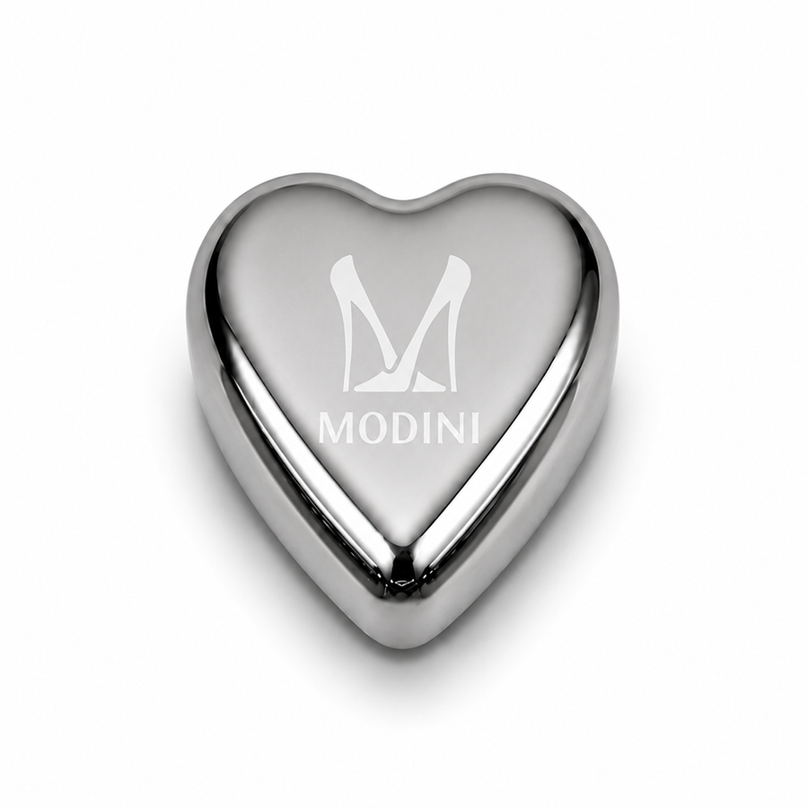 Heart-Shaped Stainless Steel Ice Cubes - Custom Banners Now