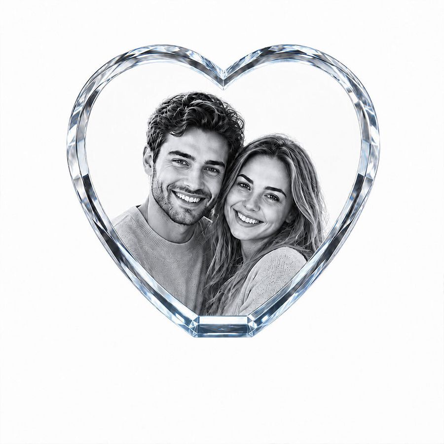 Crystal Engraved Photo Frames - Custom Banners Now