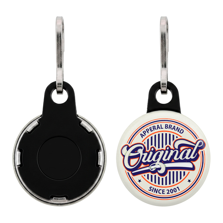 Button Zipper Pullers - Custom Banners Now