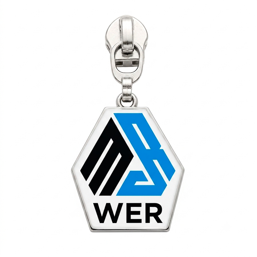 Offset Printing Metal Zipper Pullers - Custom Banners Now