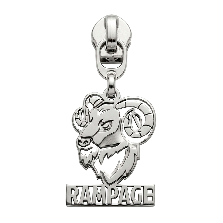 Die Struck Metal Zipper Pullers - Custom Banners Now