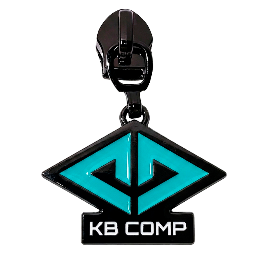 Soft Enamel Metal Zipper Pullers - Custom Banners Now