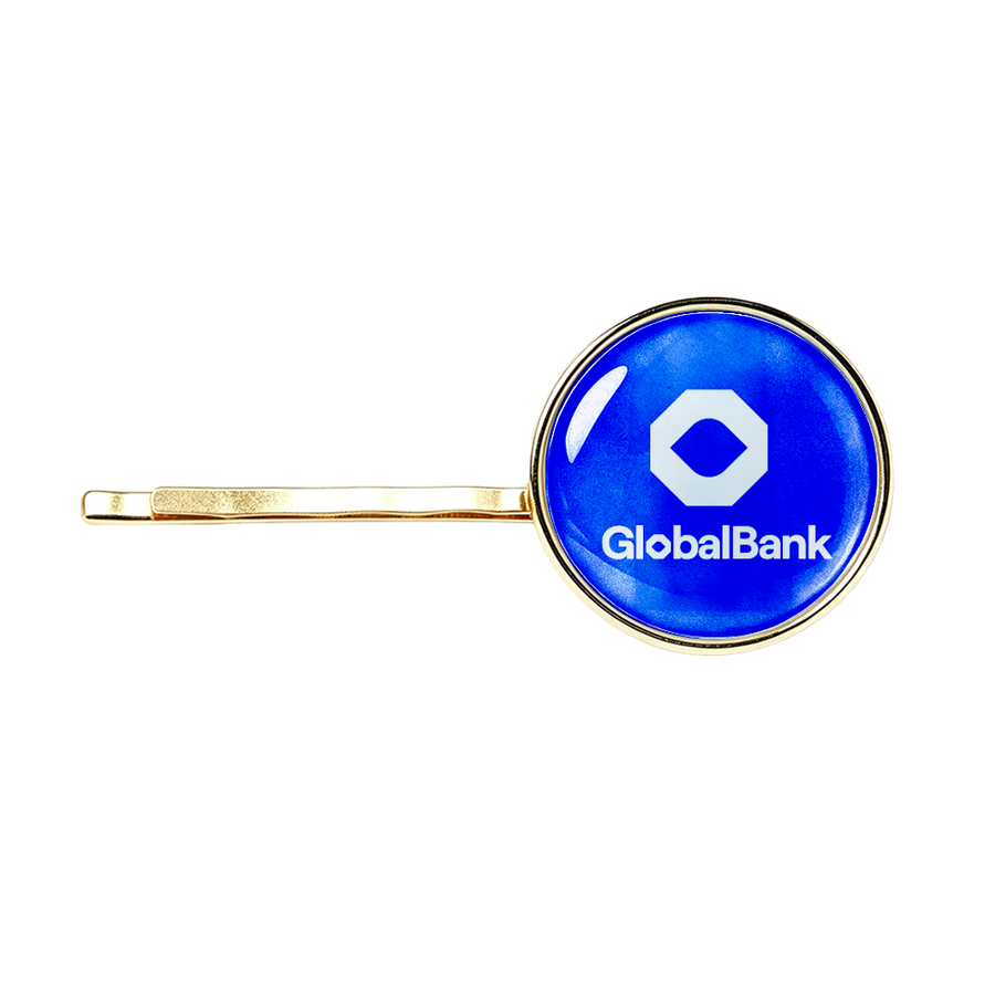 Epoxy Dome Metal Hair Clips - Custom Banners Now