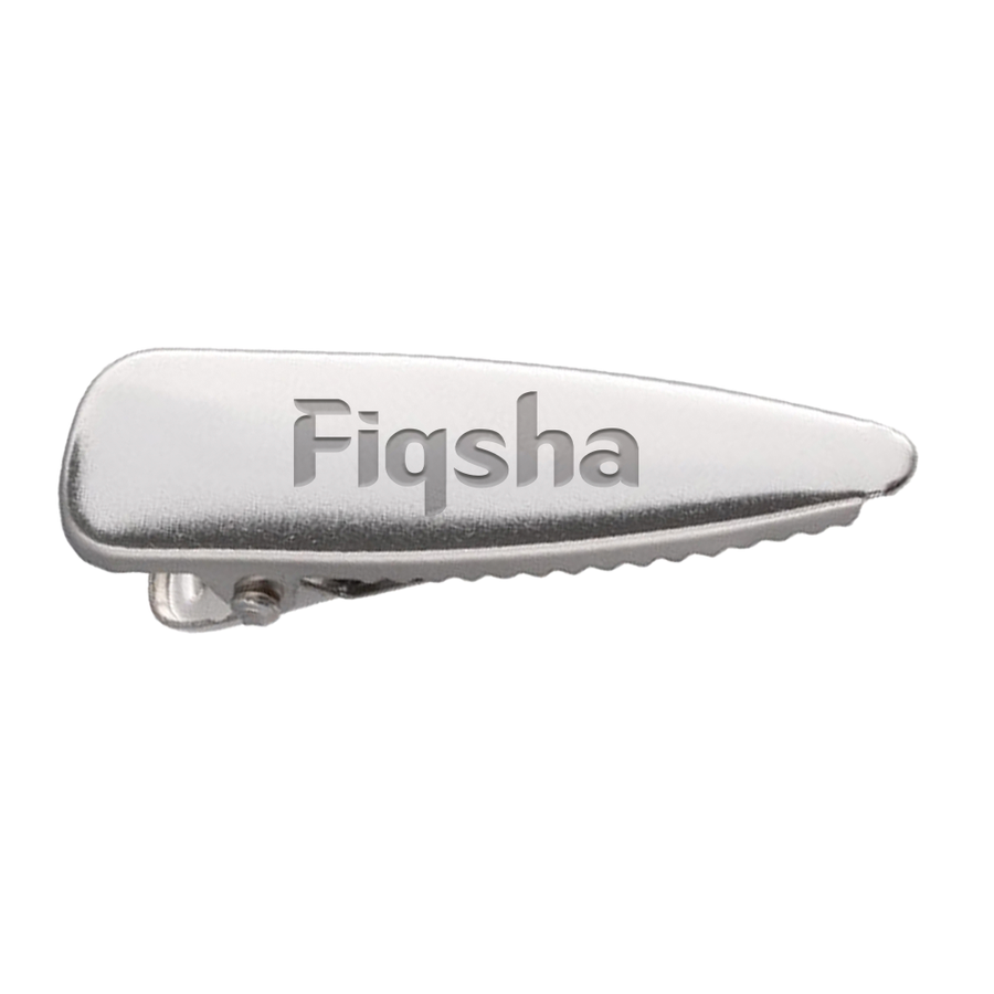 Laser Cut Metal Hair Clips - Custom Banners Now