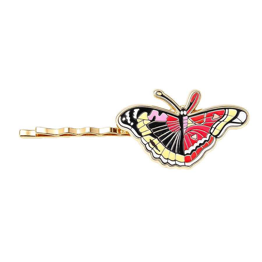 Hard Enamel Metal Hair Clips - Custom Banners Now