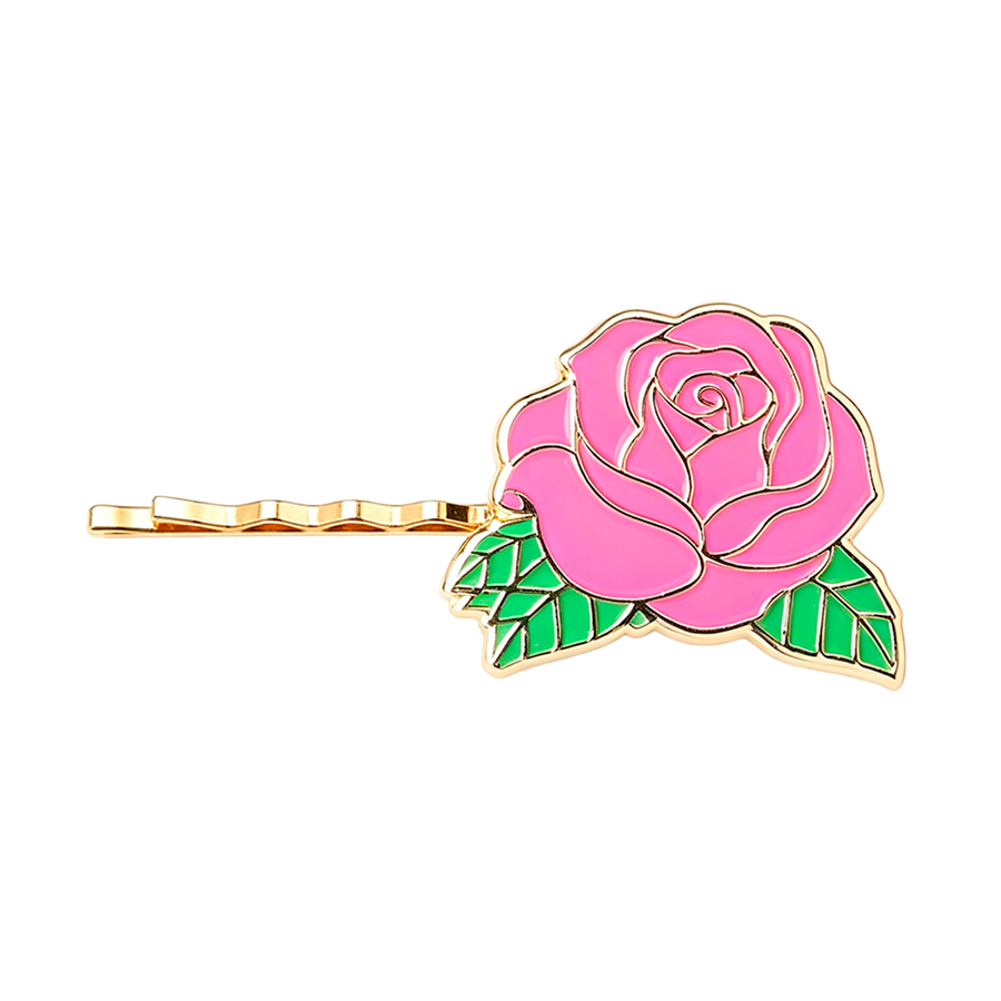 Soft Enamel Metal Hair Clips - Custom Banners Now