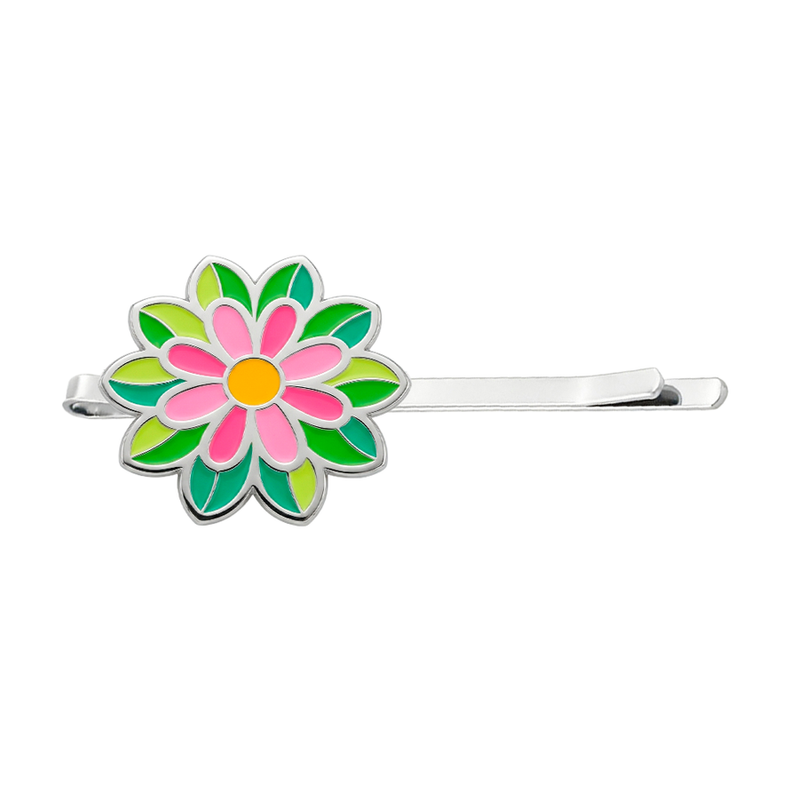 Soft Enamel Metal Hair Clips - Custom Banners Now