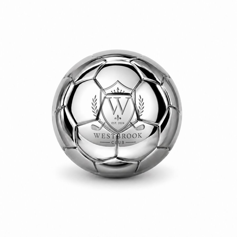 Soccer Ball Stainless Steel Ice Cubes - Custom Banners Now