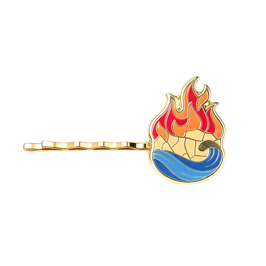 Hard Enamel Metal Hair Clips - Custom Banners Now