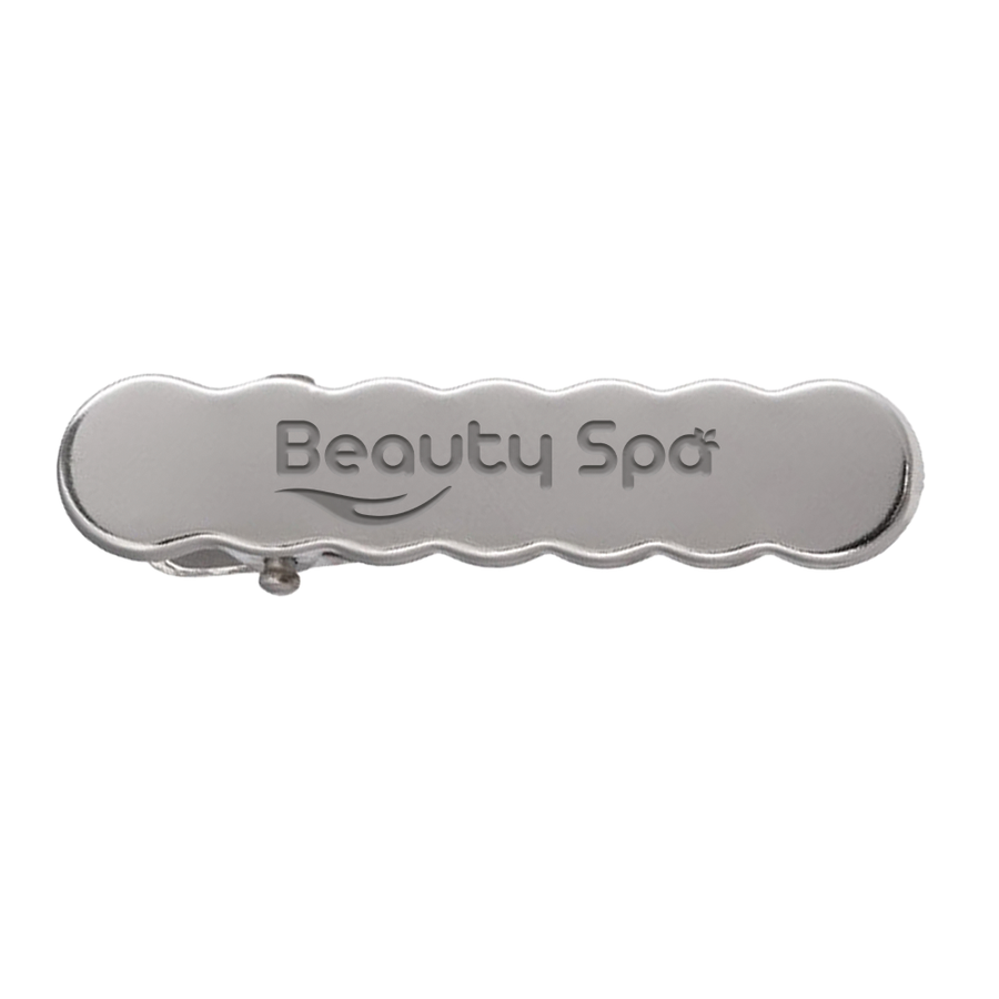 Laser Cut Metal Hair Clips - Custom Banners Now