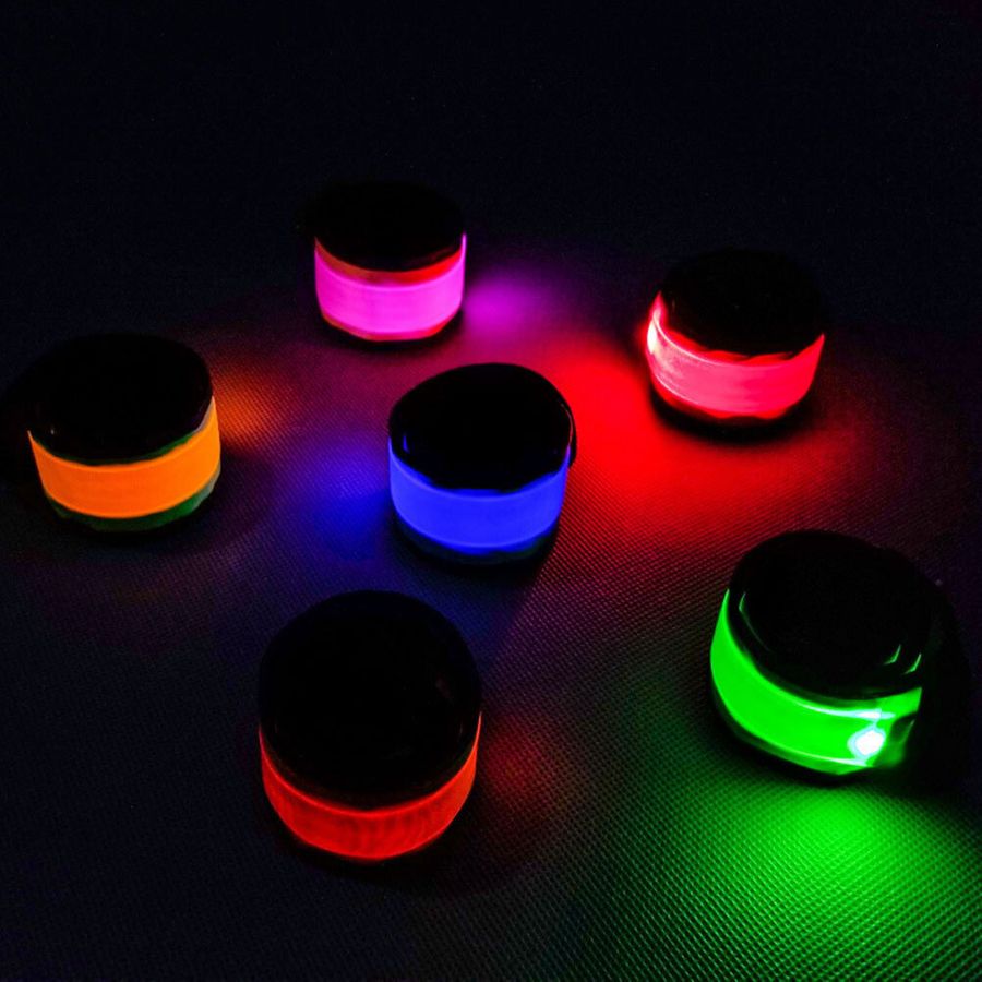 Light Up Slap Wristbands - Custom Banners Now