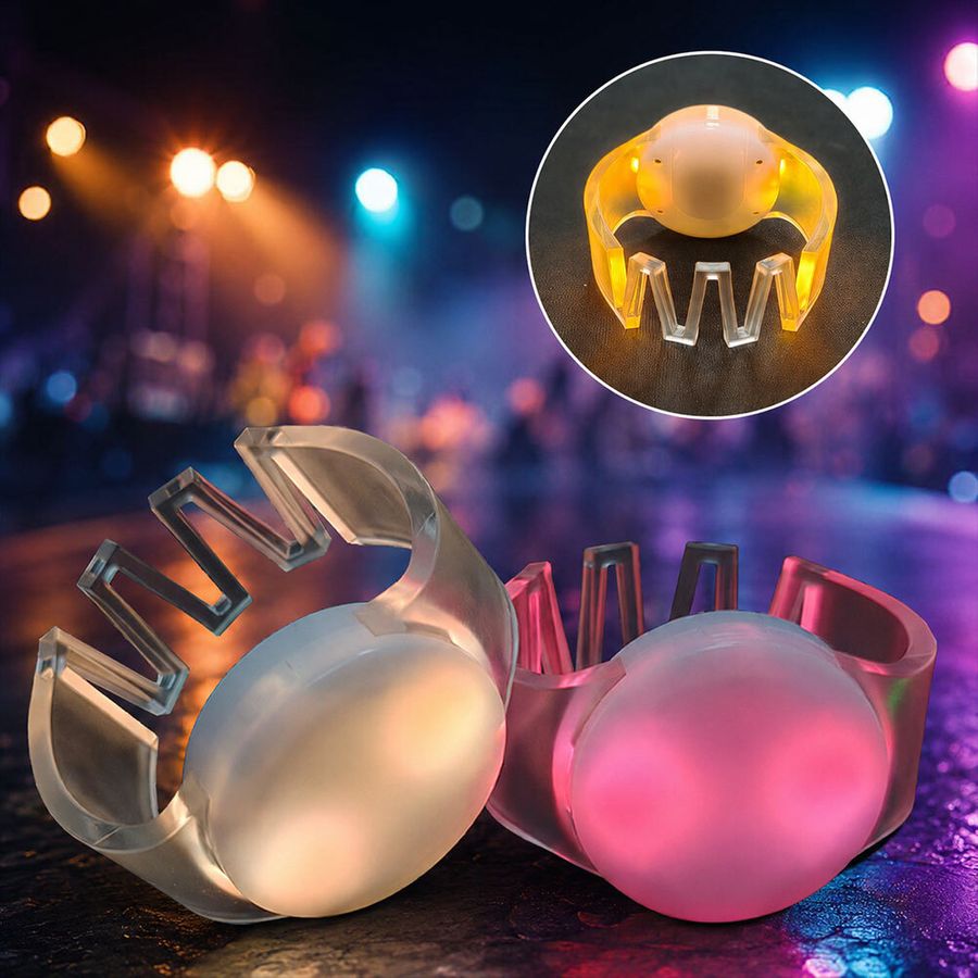 Glow Cheer Wristbands - Custom Banners Now