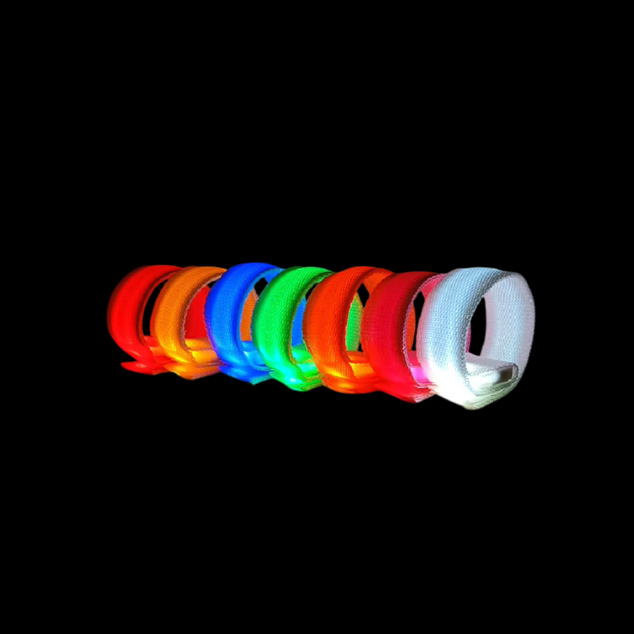 Glow Velcro Wristbands - Custom Banners Now