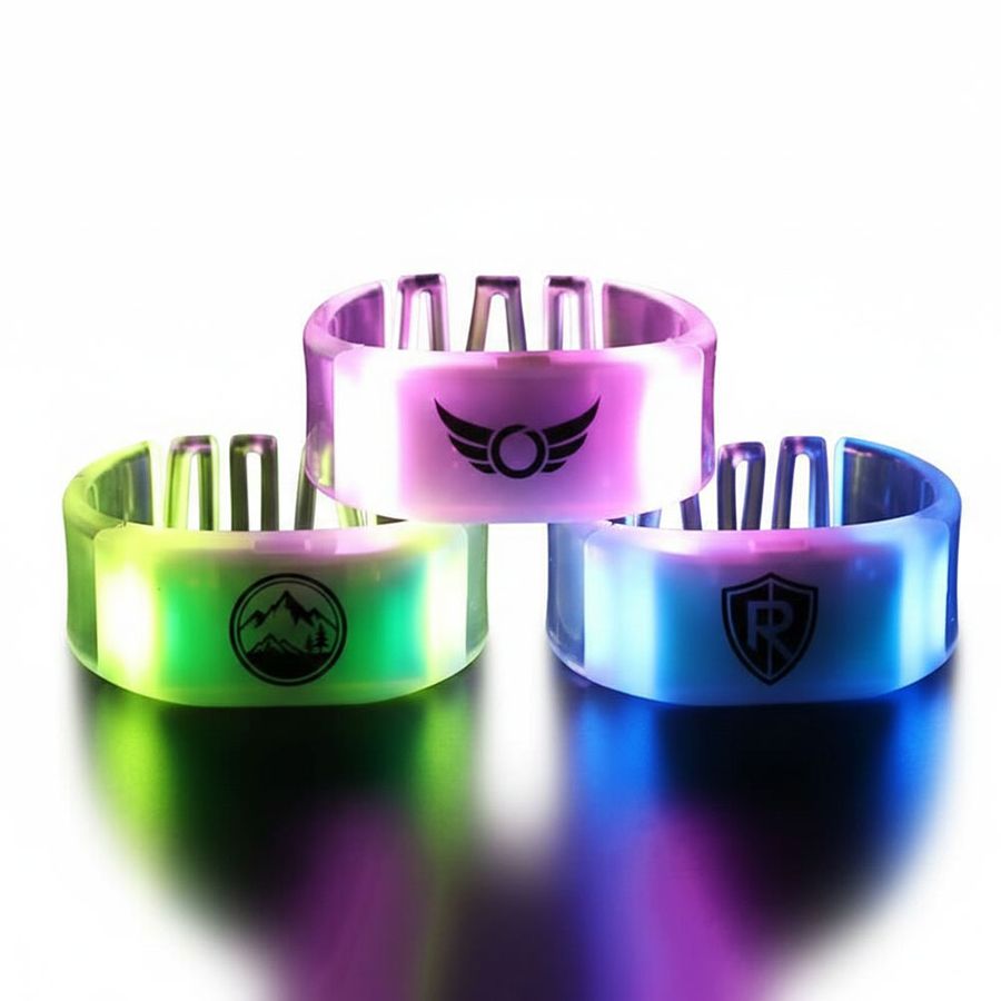Glow Bangle Wristbands - Custom Banners Now