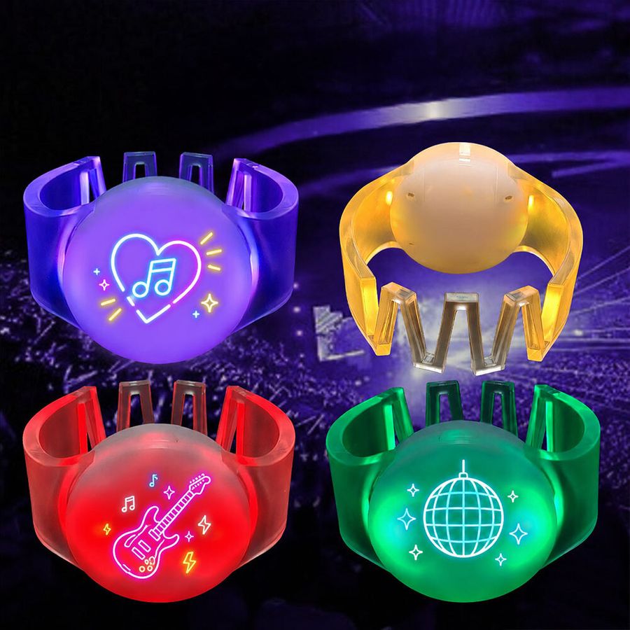 Glow Cheer Wristbands - Custom Banners Now