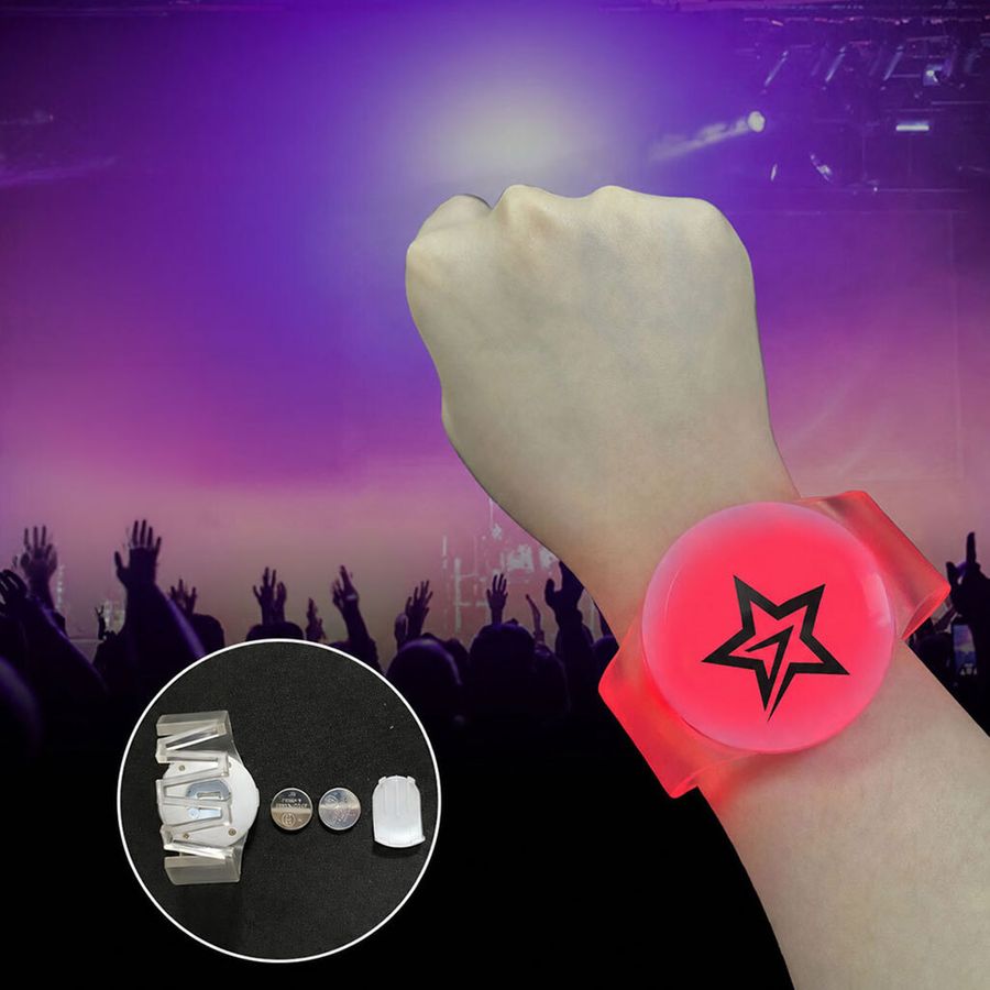 Glow Cheer Wristbands - Custom Banners Now