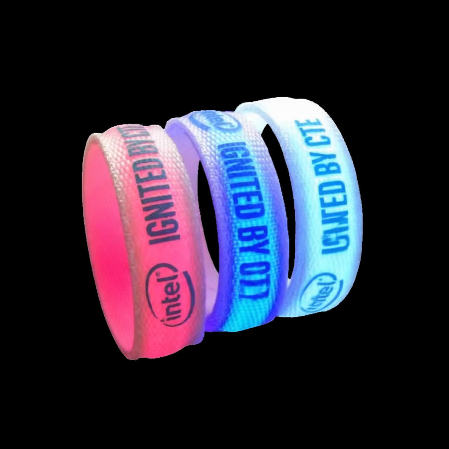 Glow Velcro Wristbands - Custom Banners Now