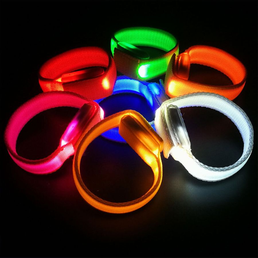 Glow Velcro Wristbands - Custom Banners Now
