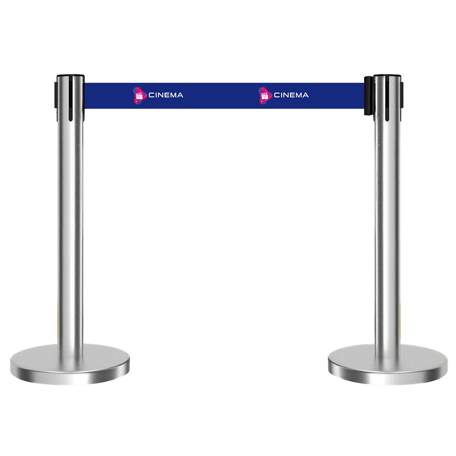 Low Profile Stanchions - Custom Banners Now