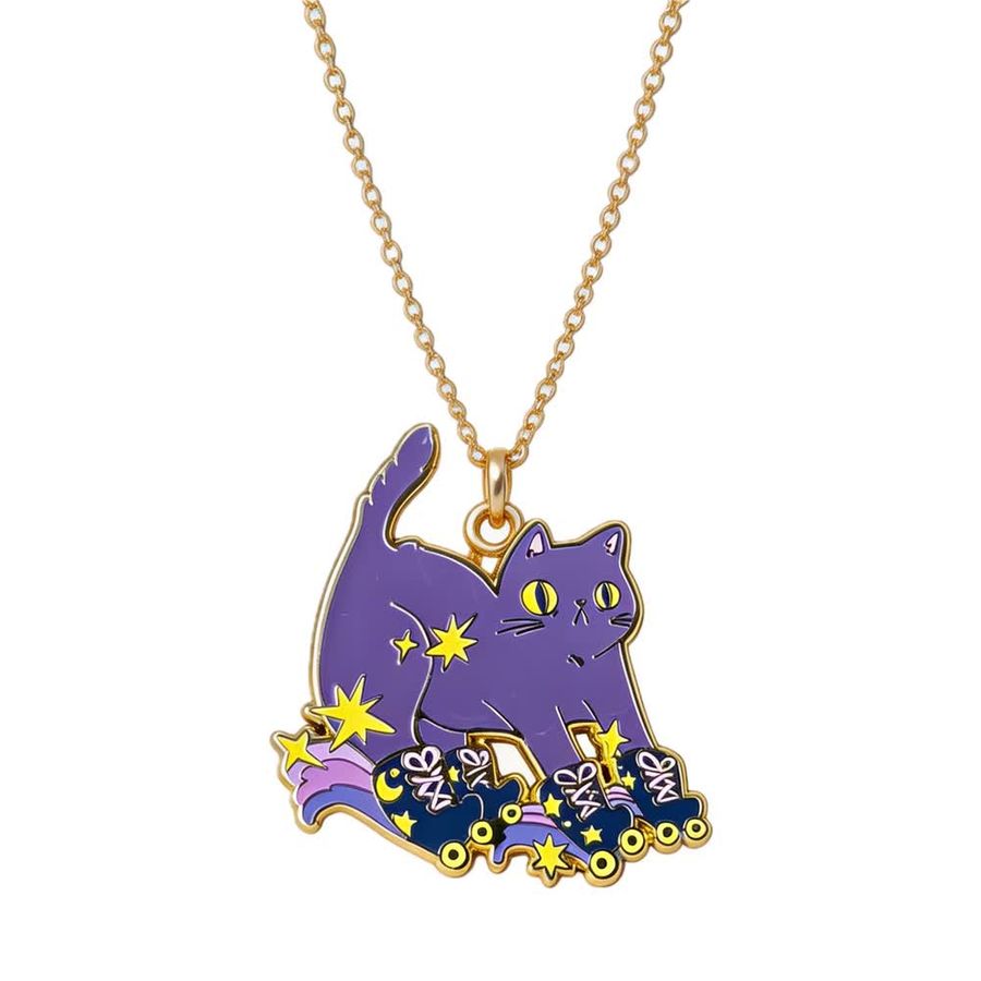 Hard Enamel Charm Necklaces - Custom Banners Now