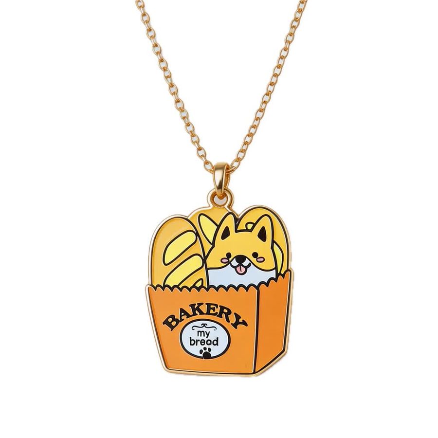 Hard Enamel Charm Necklaces - Custom Banners Now