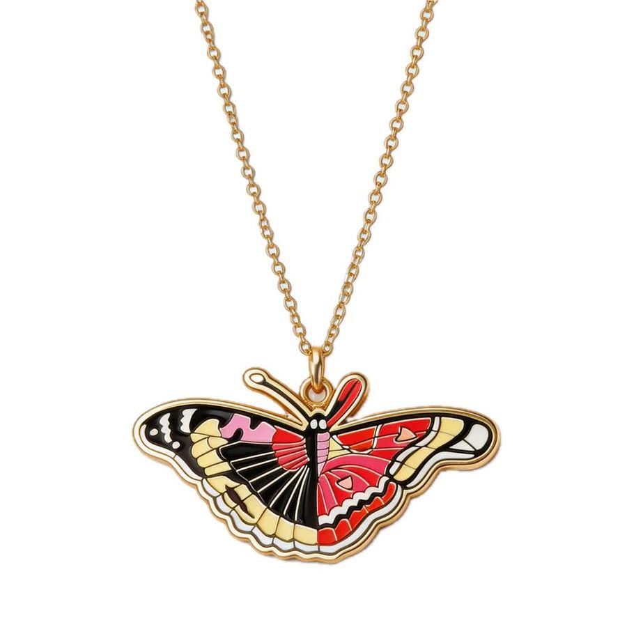 Hard Enamel Charm Necklaces - Custom Banners Now