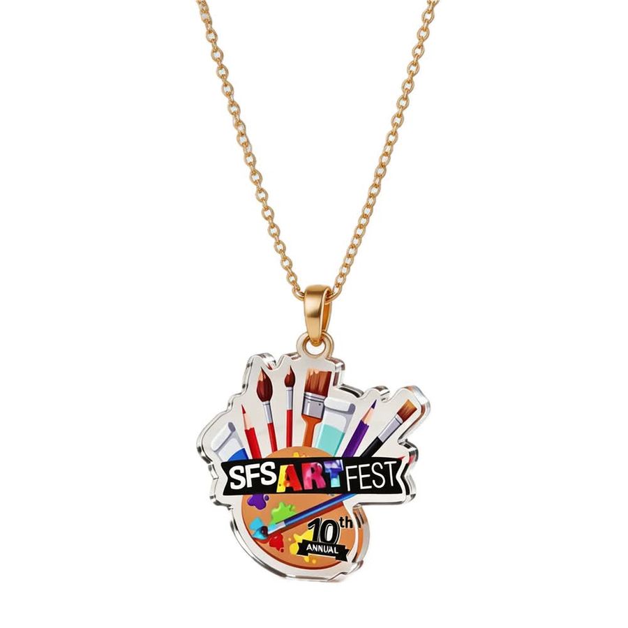 Acrylic Charm Necklaces - Custom Banners Now