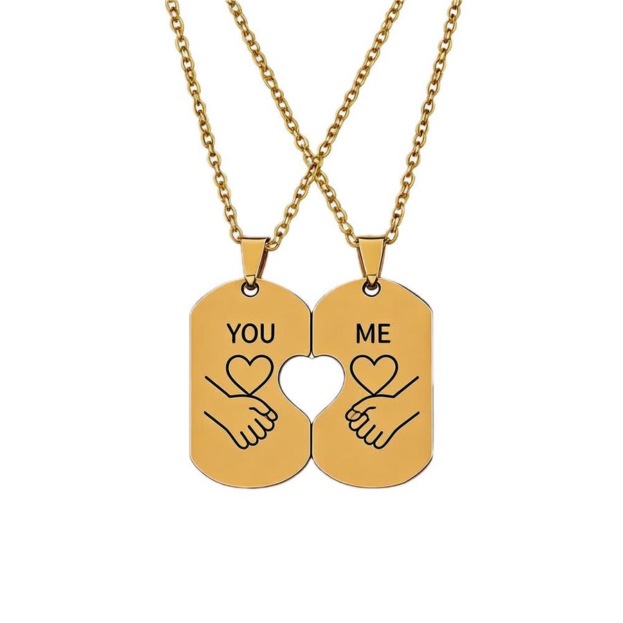 Couple Necklaces - Custom Banners Now