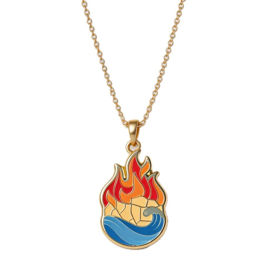 Hard Enamel Charm Necklaces - Custom Banners Now