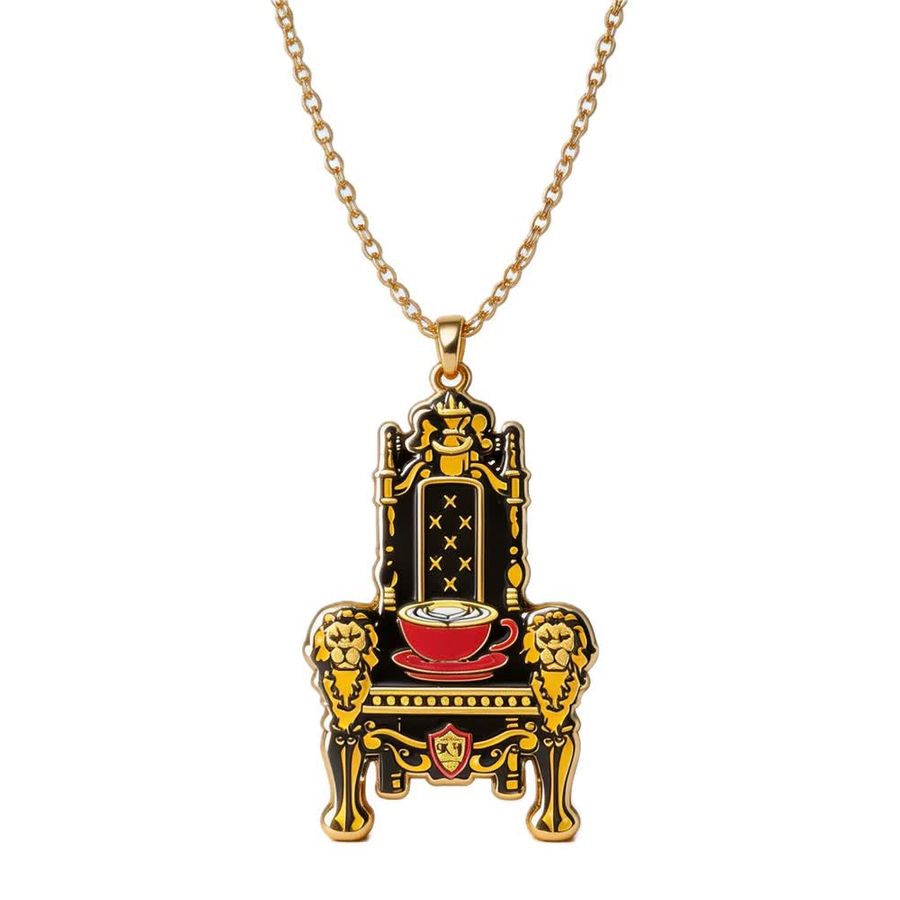 Hard Enamel Charm Necklaces - Custom Banners Now