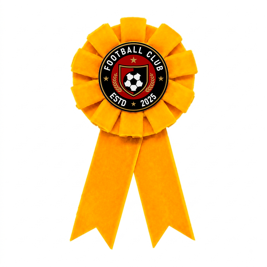 Velvet Rosette Buttons - Custom Banners Now