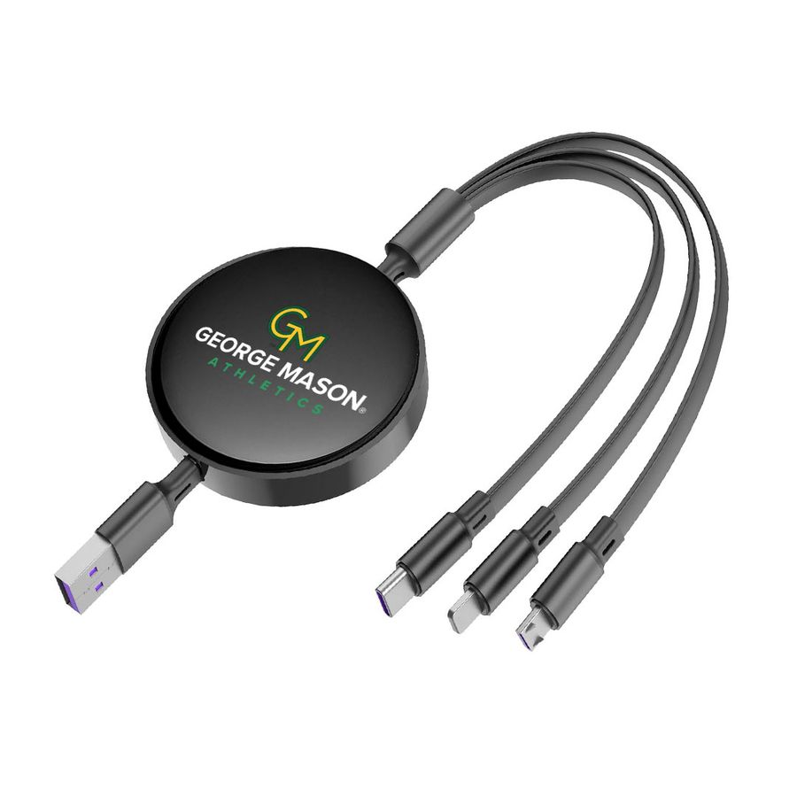 Soft Silicone 3-in-1 Charging Cables - Custom Banners Now
