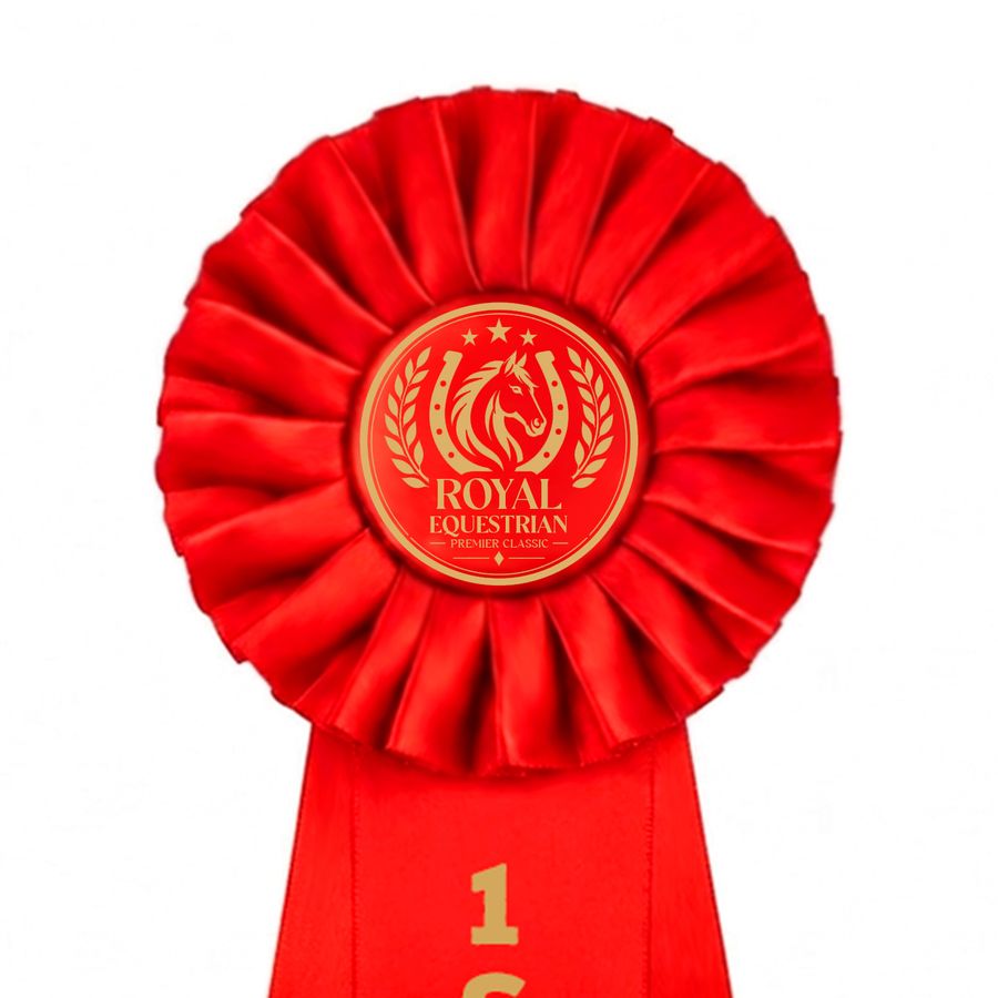 Gold Printing Rosette Buttons - Custom Banners Now