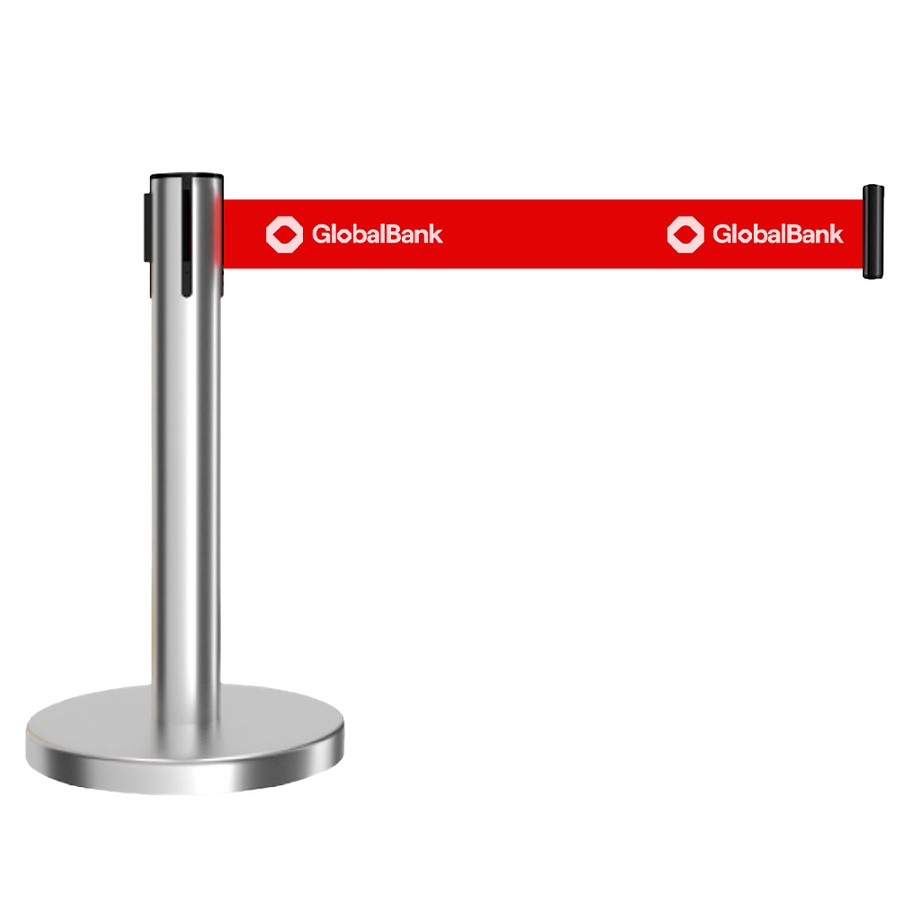 Low Profile Stanchions - Custom Banners Now