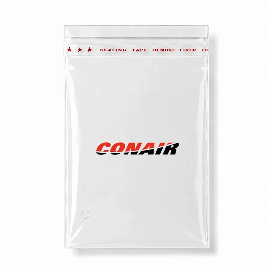 Resealable Clear Poly Bags - Custom Banners Now