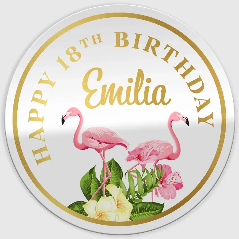 Metallic Sticker+UV Printed - Custom Banners Now