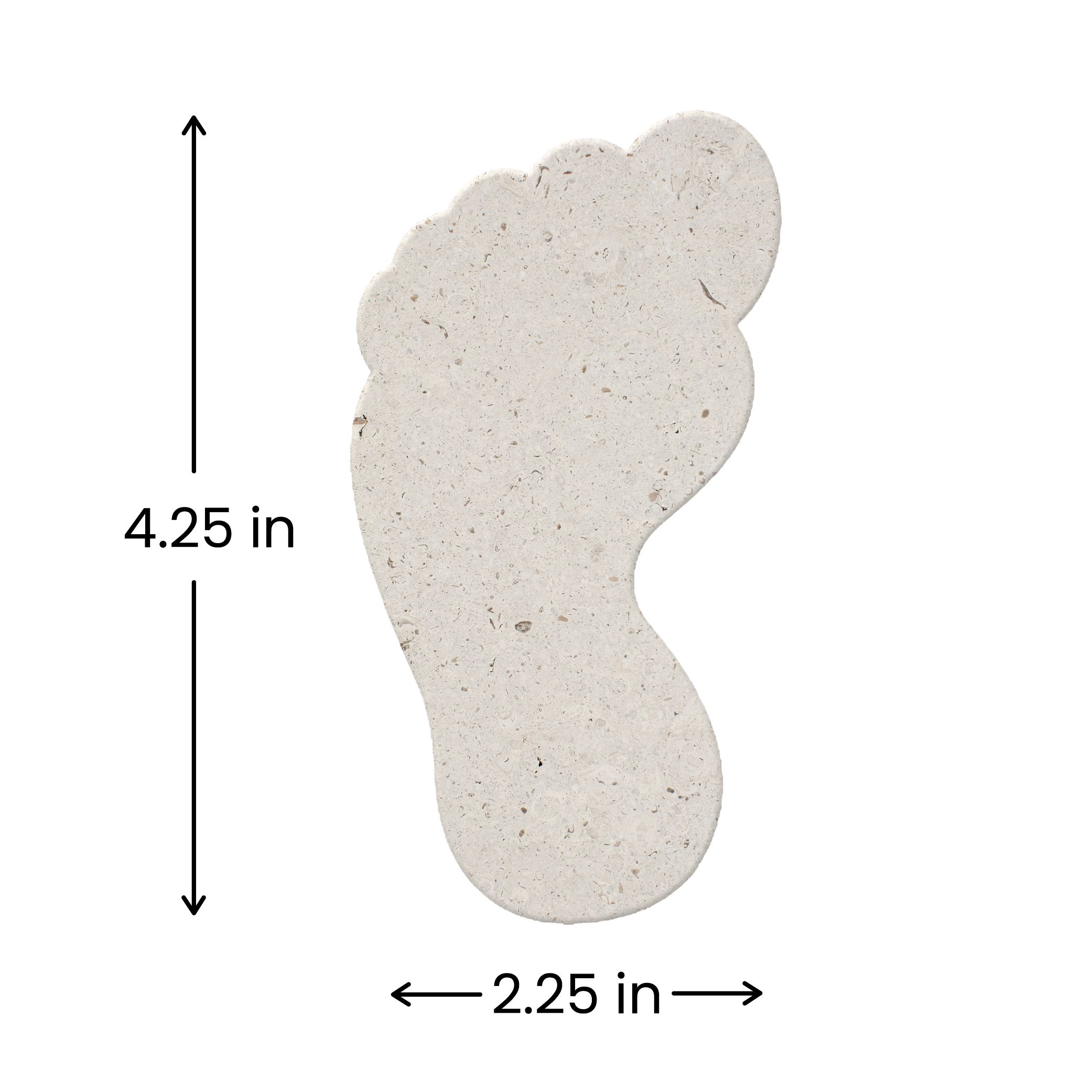 Footprint (2.25 in. x 4.25 in.)