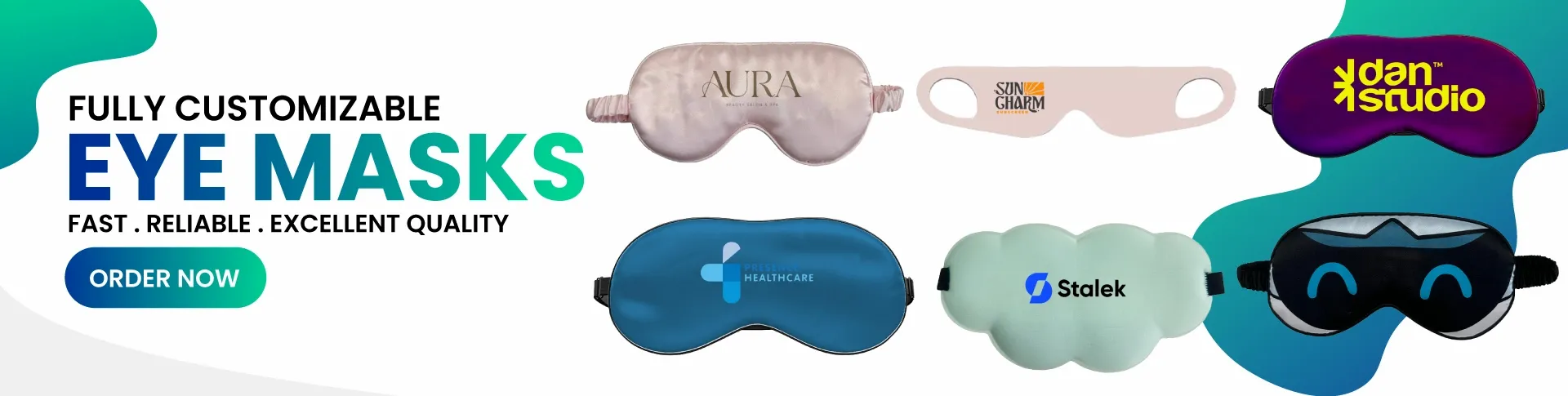 CustomBannersNow.Com Custom Eye Mask