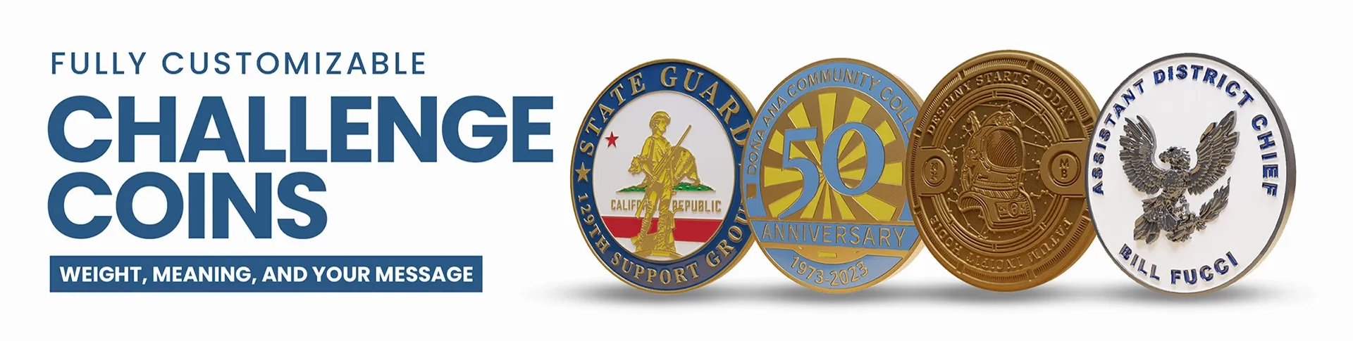 CustomBannersNow.Com Challenge Coins