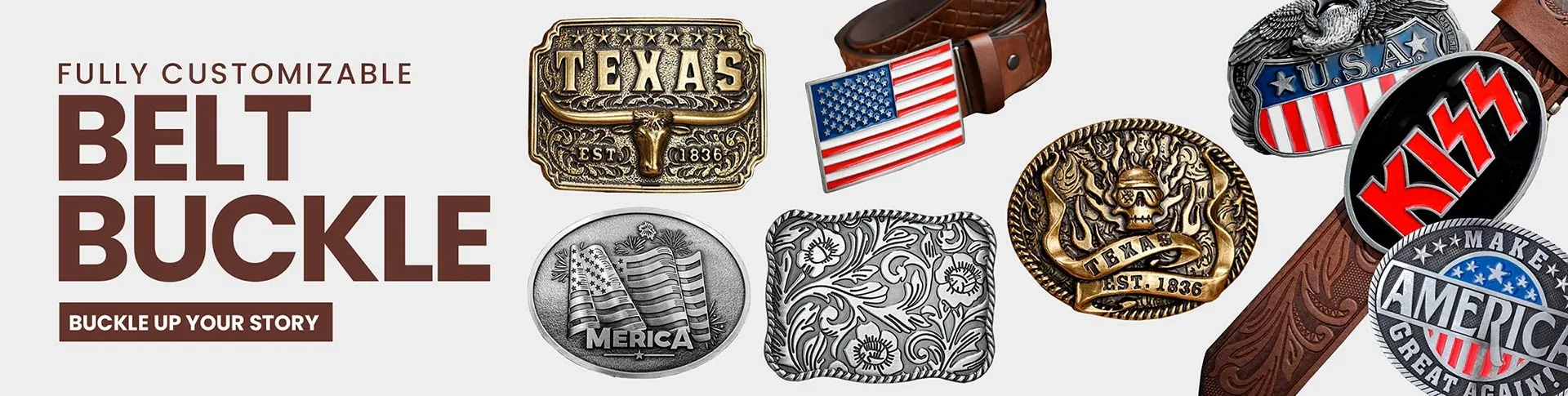 CustomBannersNow.Com belt buckles